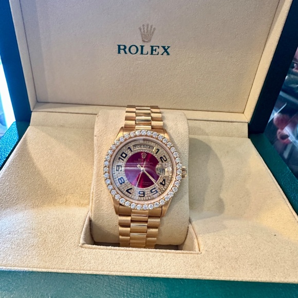 Rolex Watch 14k Gold 36mm - Picture 3 of 6